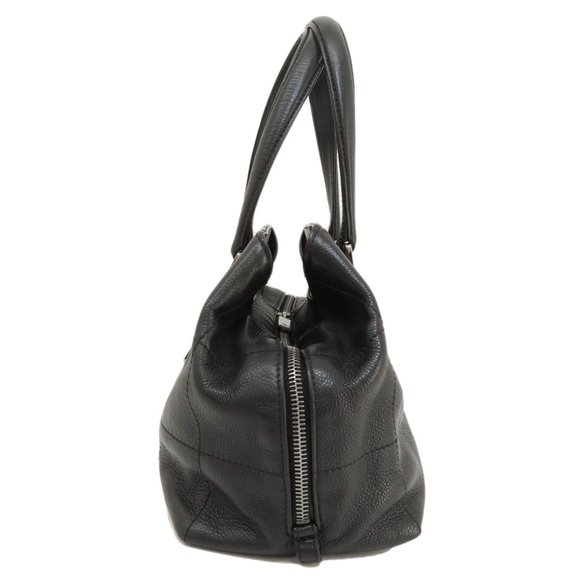 CHANEL Chocolate Bar Handbag Calf Leather Women's - Picture 3 of 11